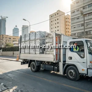 عکس ضایعات حیدری خرید و فروش سیار ضایعات آلومینیوم درب و پنجره در تهران امیرآباد